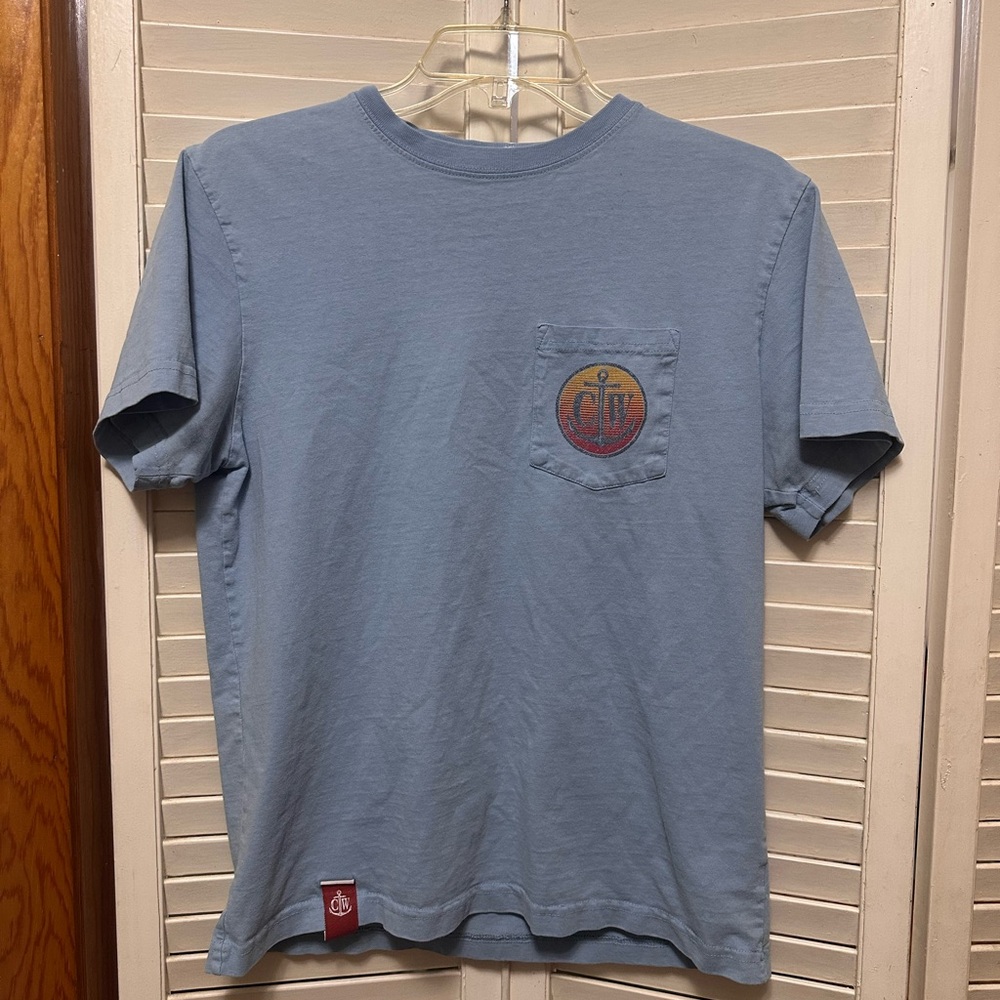 Women’s Blue Short Sleeve Shirt